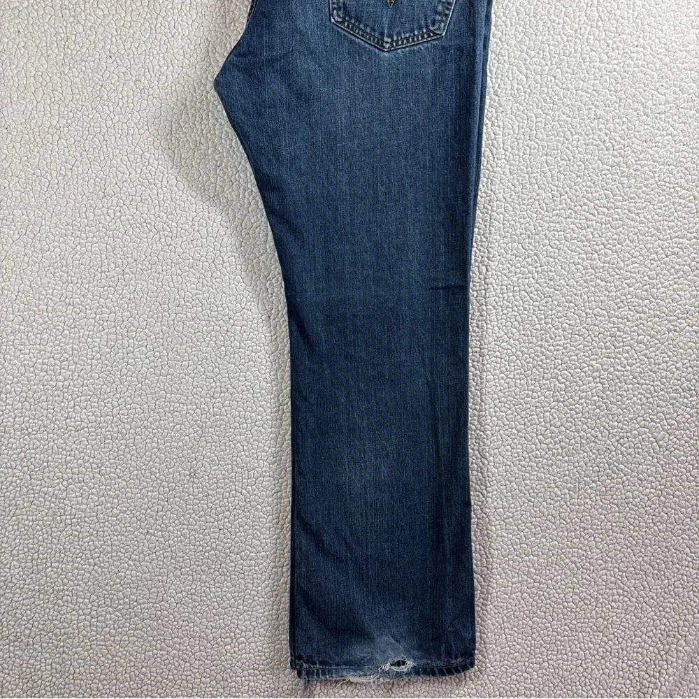 Levi Strauss & Co 527 Men’s Boot Cut W 36 L 30 Dark Wash Red Tab Blue Jeans